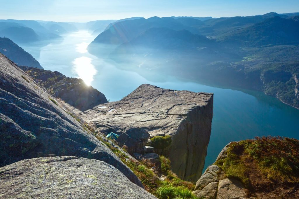 Preikestolen (Pulpit Rock) a summer morning