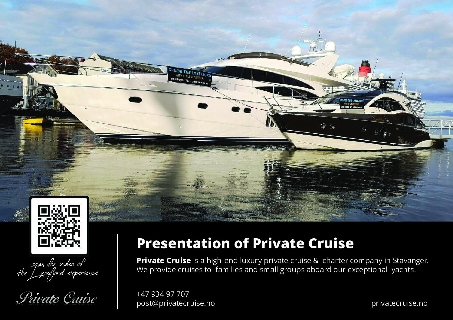 Private Cruise - Fjord Cruises Norway - NTW Presentasjon v3 pdf