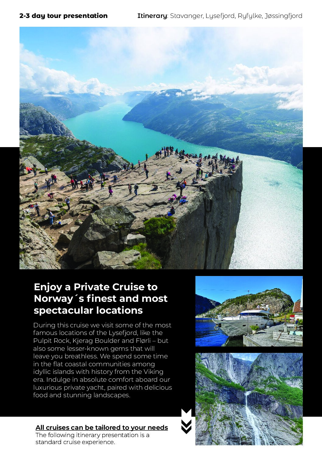 Private Cruise - Fjord Cruises Norway - 2 3 day tour presentation v5 2024 pdf